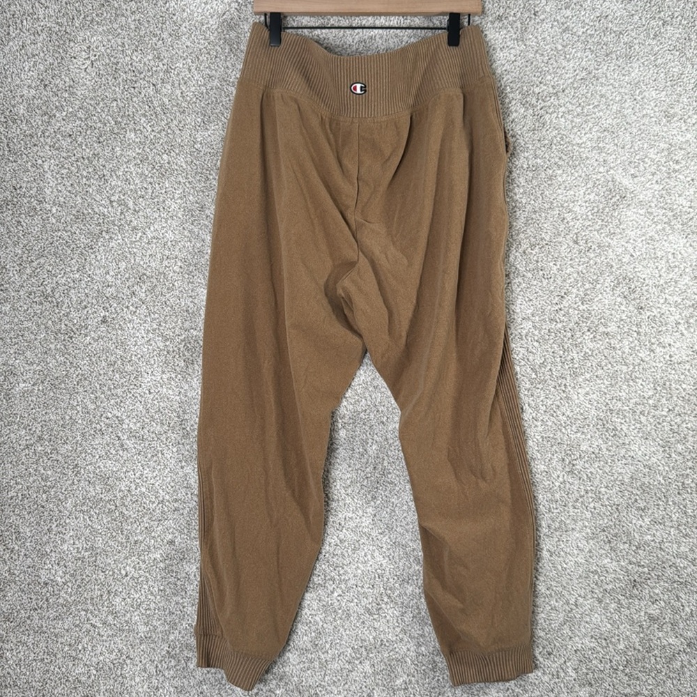 Champion Tan Ribbed Jogger‎ Sweatpants - XL - Picture 4 of 10